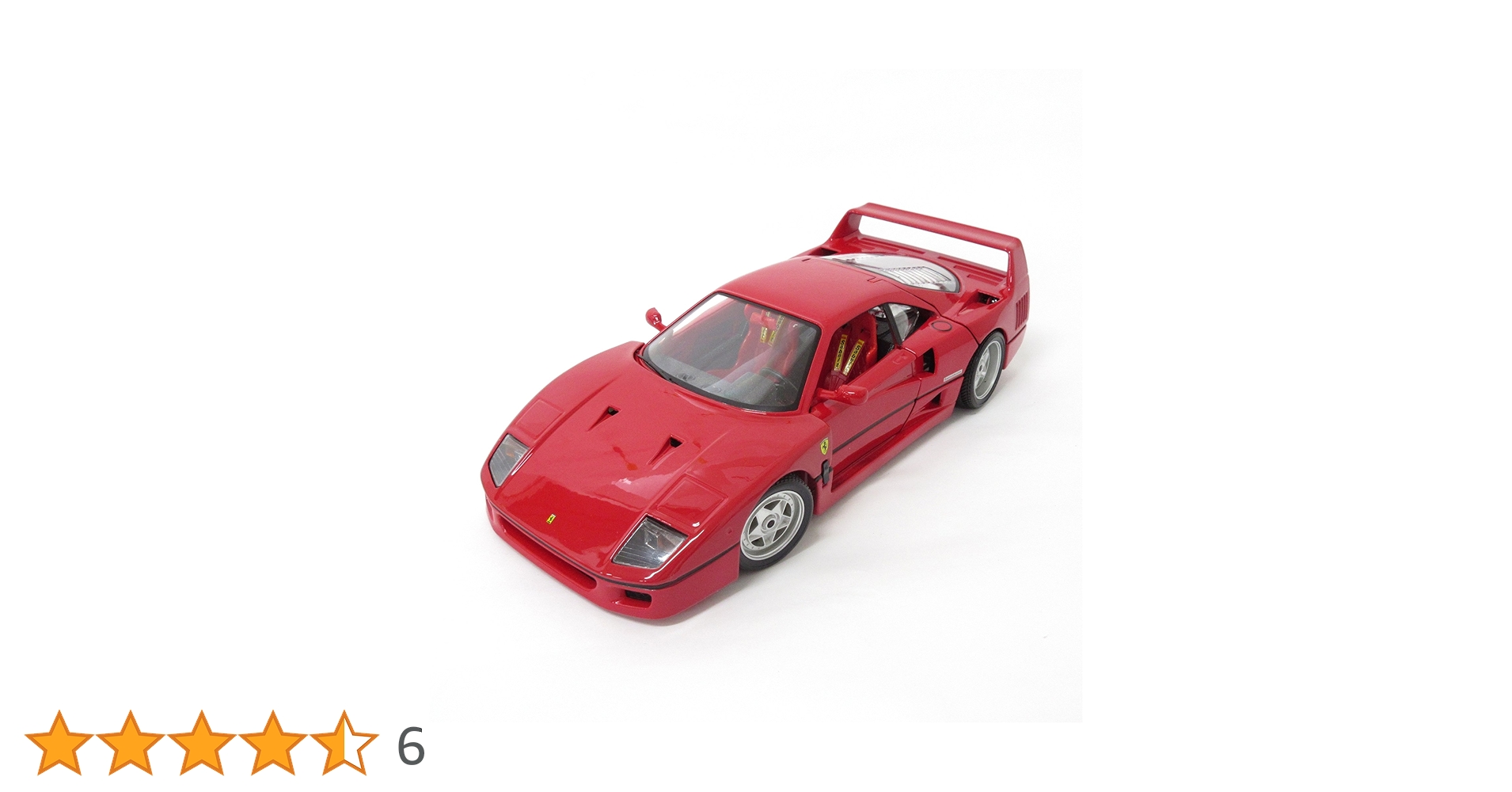ブラーゴ1/18 フェラーリF40(レッド)カスタム ブラーゴ1/18 フェラーリF40(レッド)カスタム - メルカリ